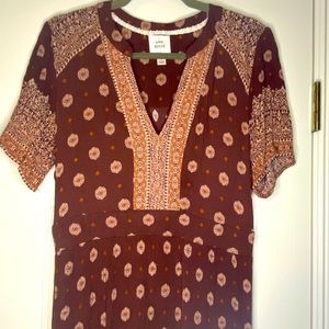 EUC Knox Rose maxi dress M